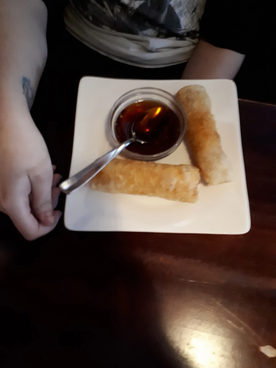 Vegetable Spring with Vegan Dipping Sauce