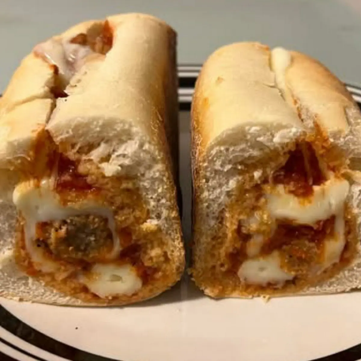 Meatball Parmigiana Sandwich