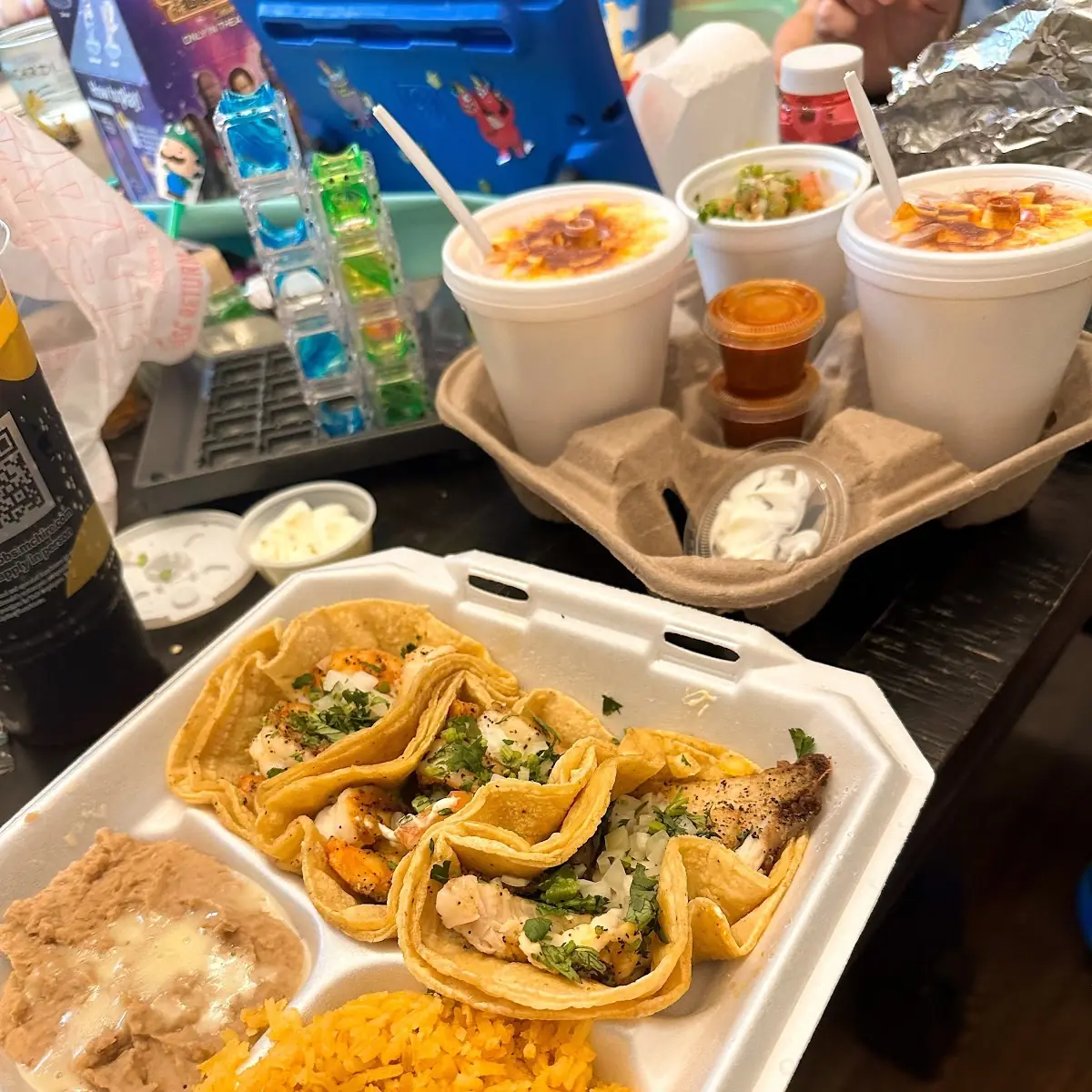 Taco Dinner Shrimp Tacos