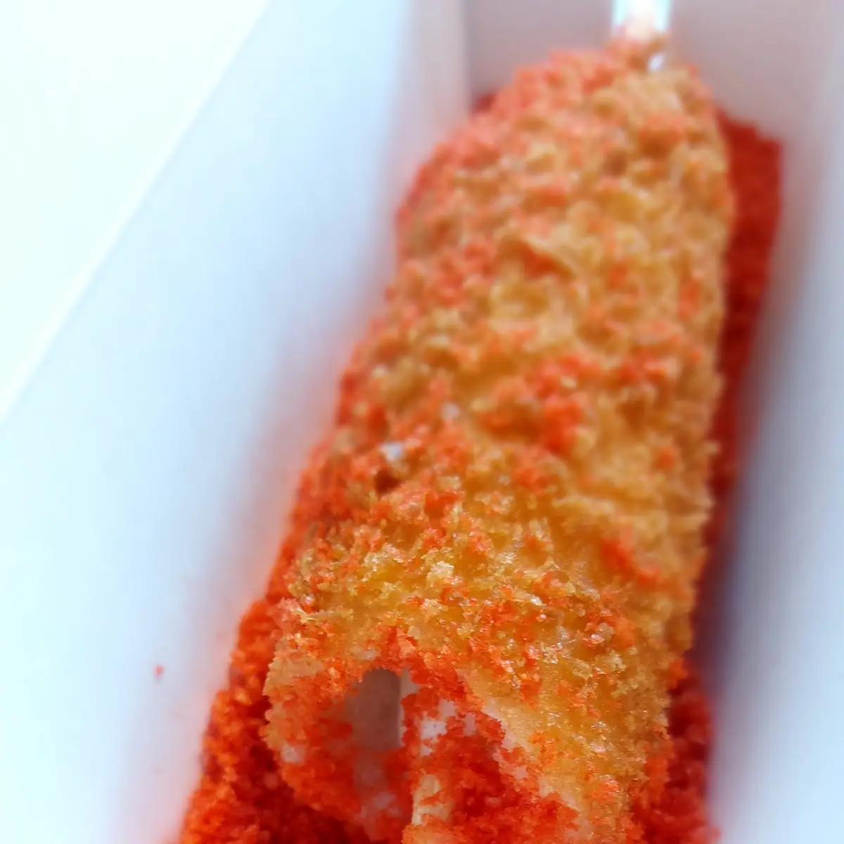 Hot Cheetos Corn Dog