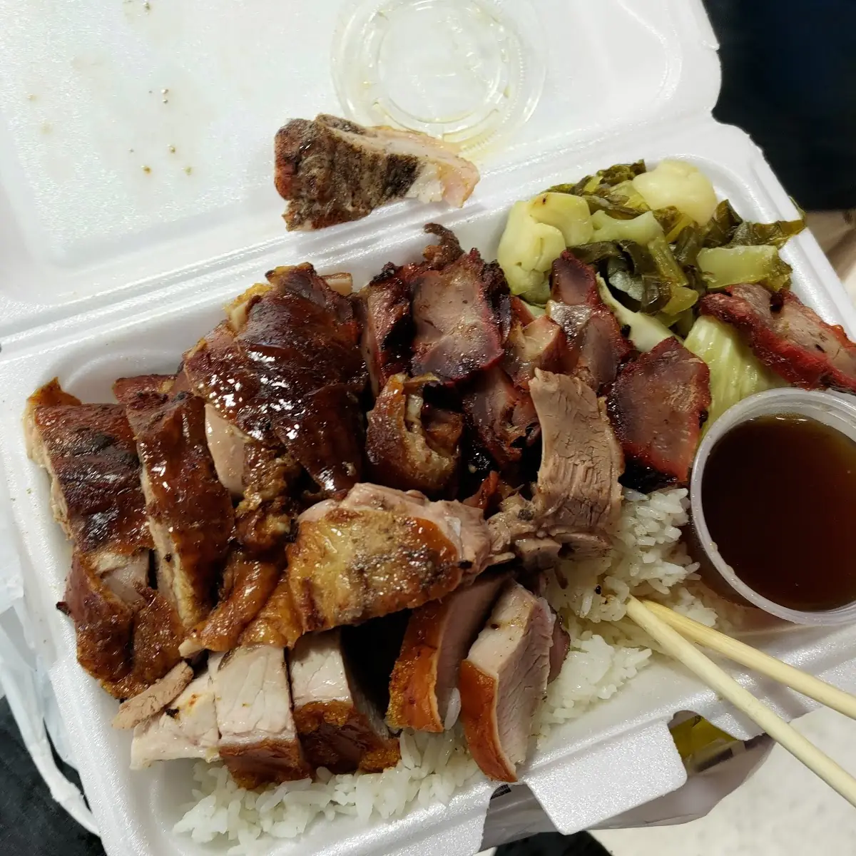 Char Siu over White Rice