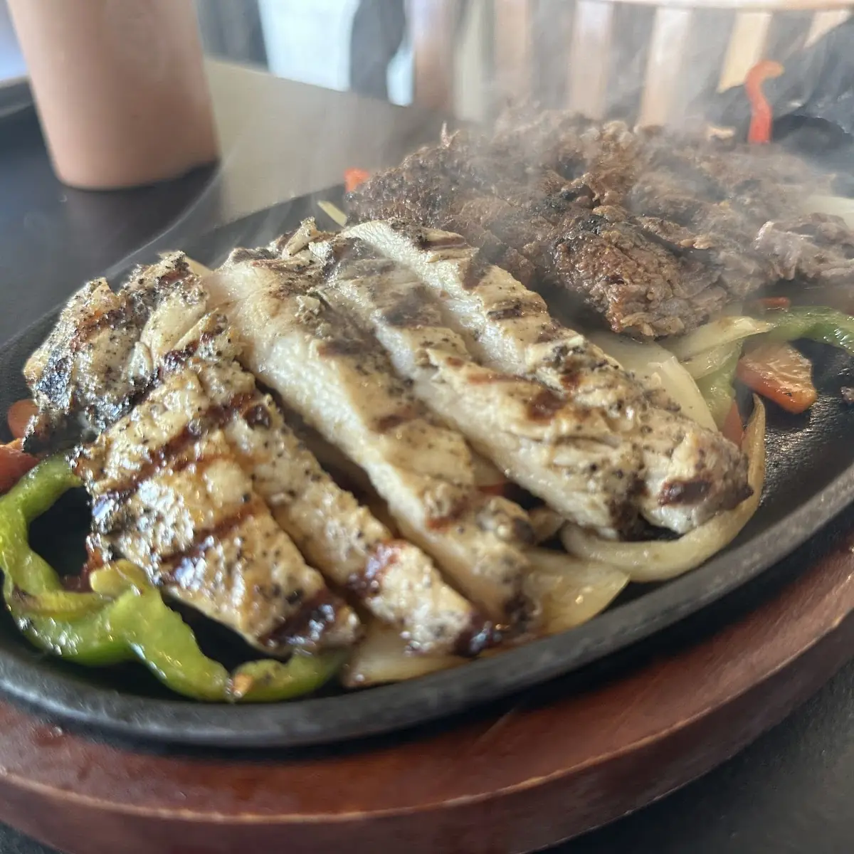 Chicken Fajitas Plate