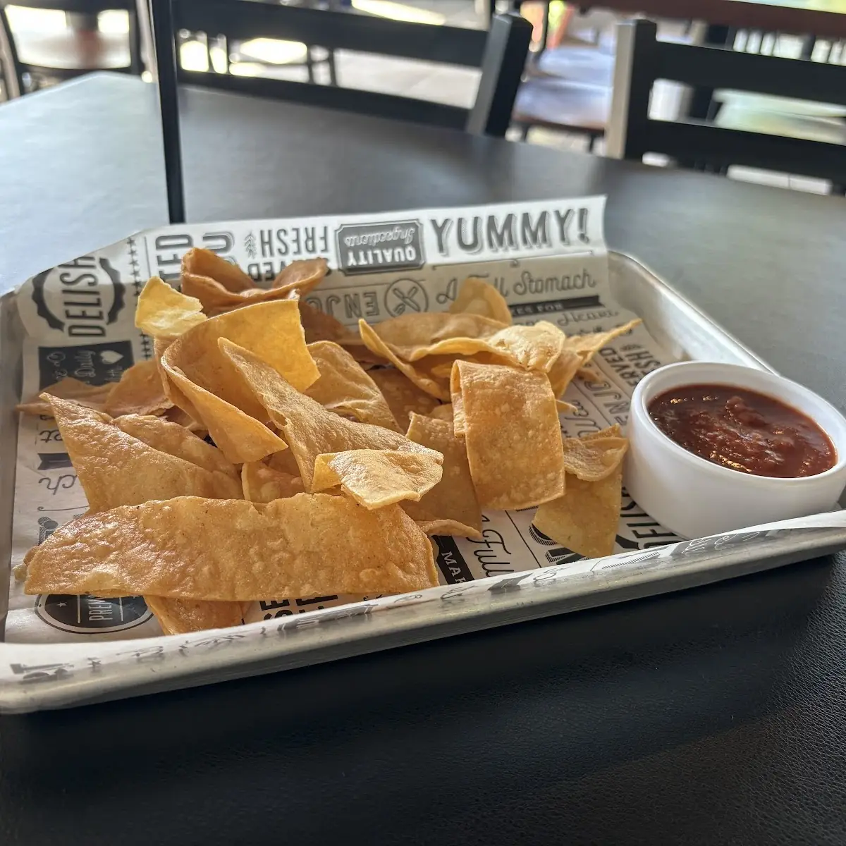 Chips/salsa catering
