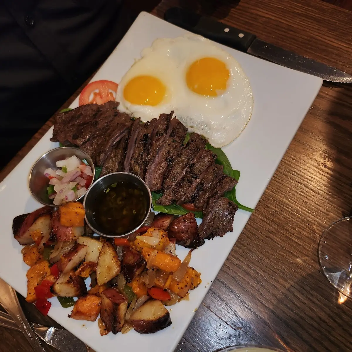 Skirt Steak & Egg