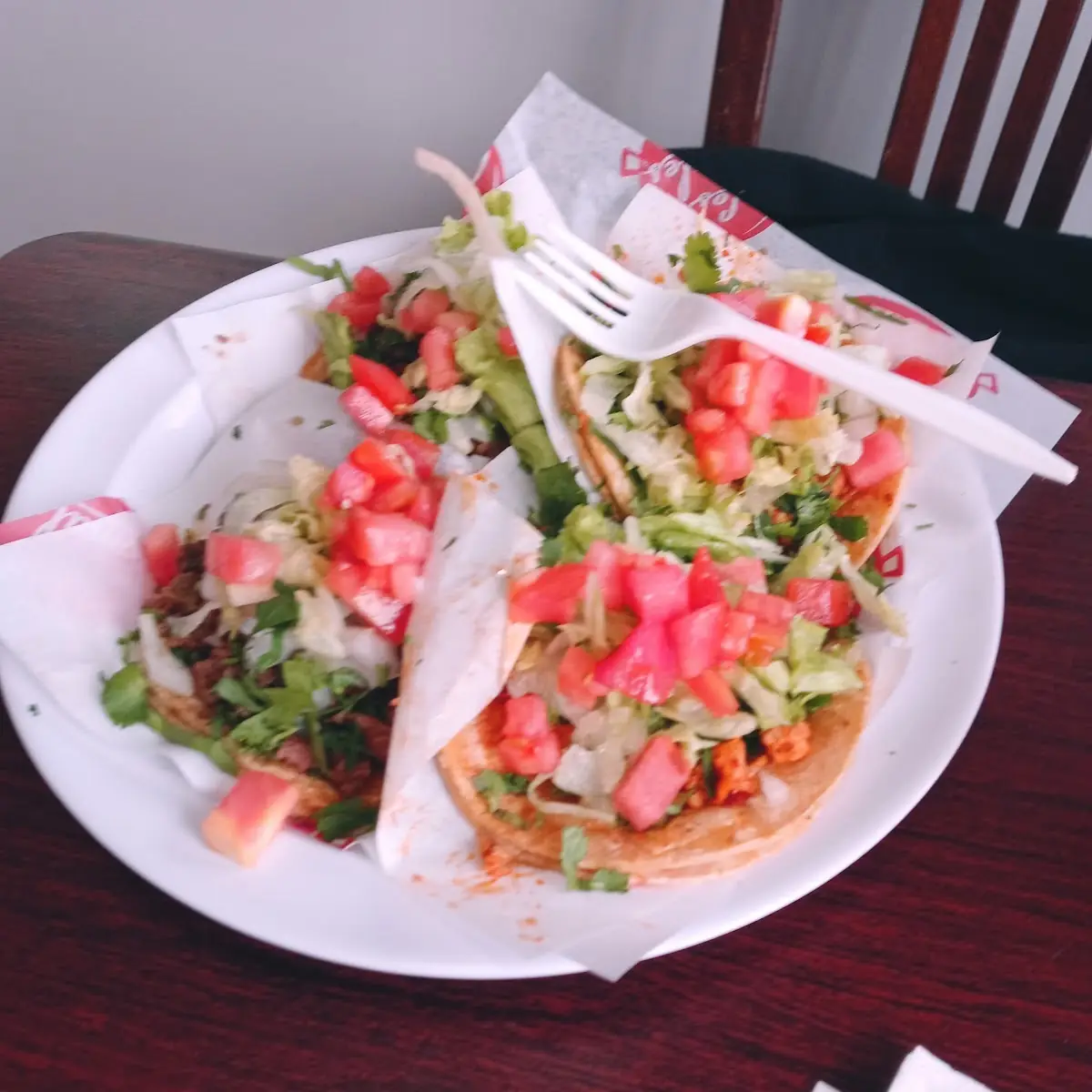 Chicken Tacos with Tomatoes