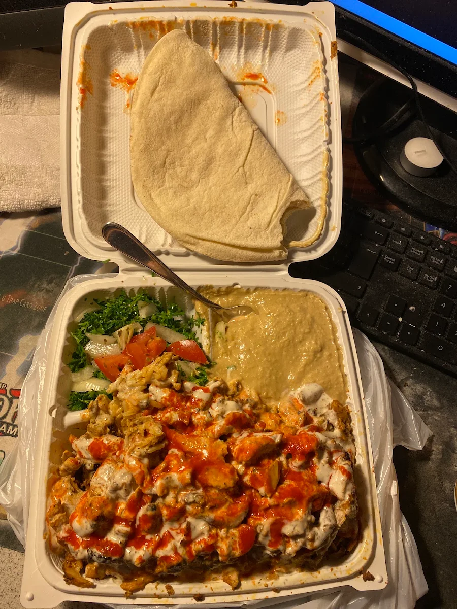 Chicken Shawarma Platter