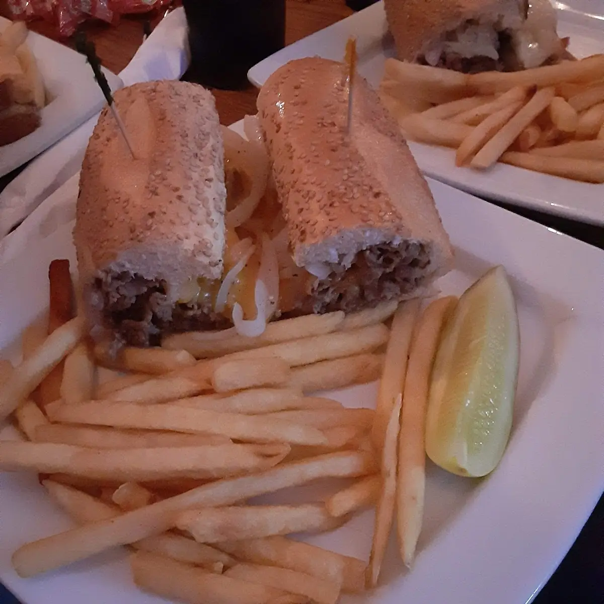 Roast Beef Sub with Fries