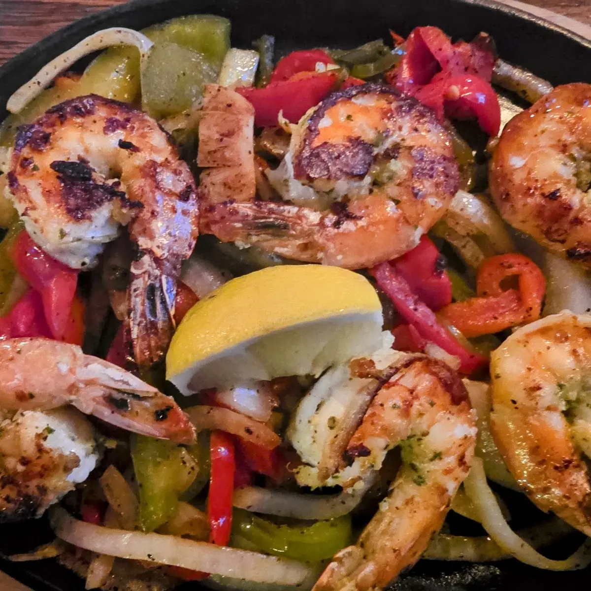 Shrimp Fajitas