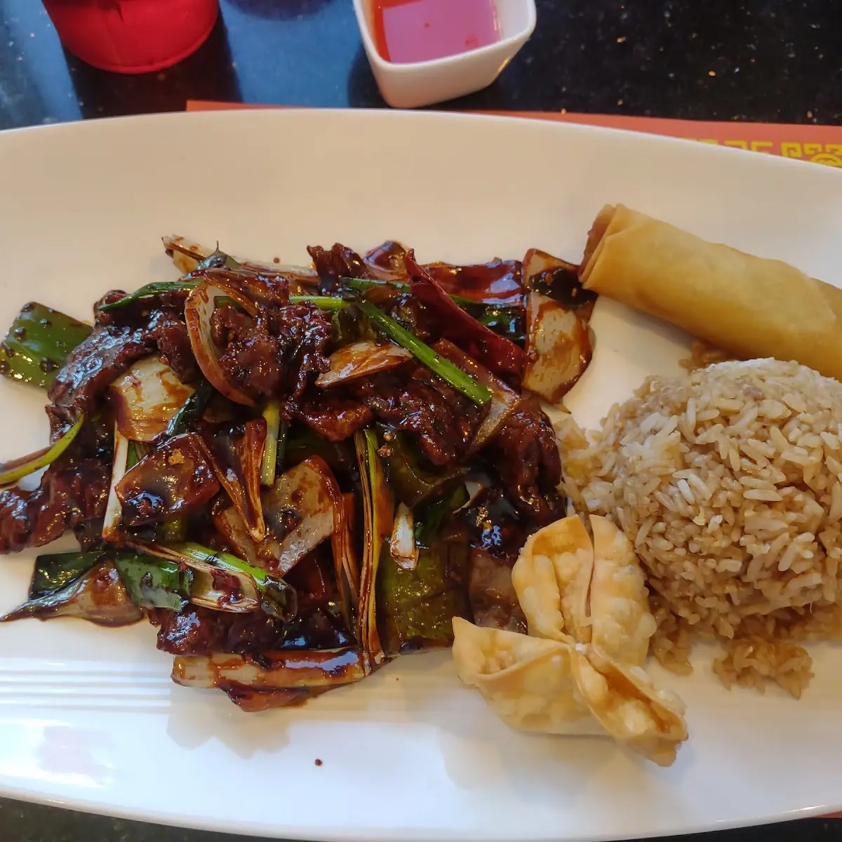 Fried Bean Curd (Tofu) W Veg.