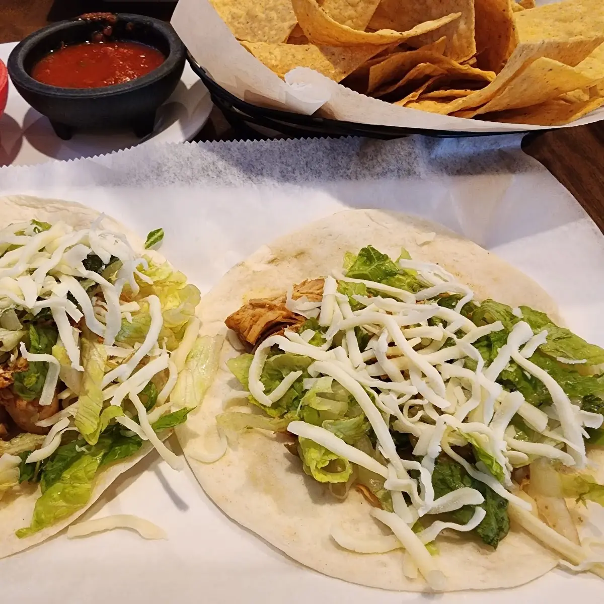 Chicken Soft Tacos