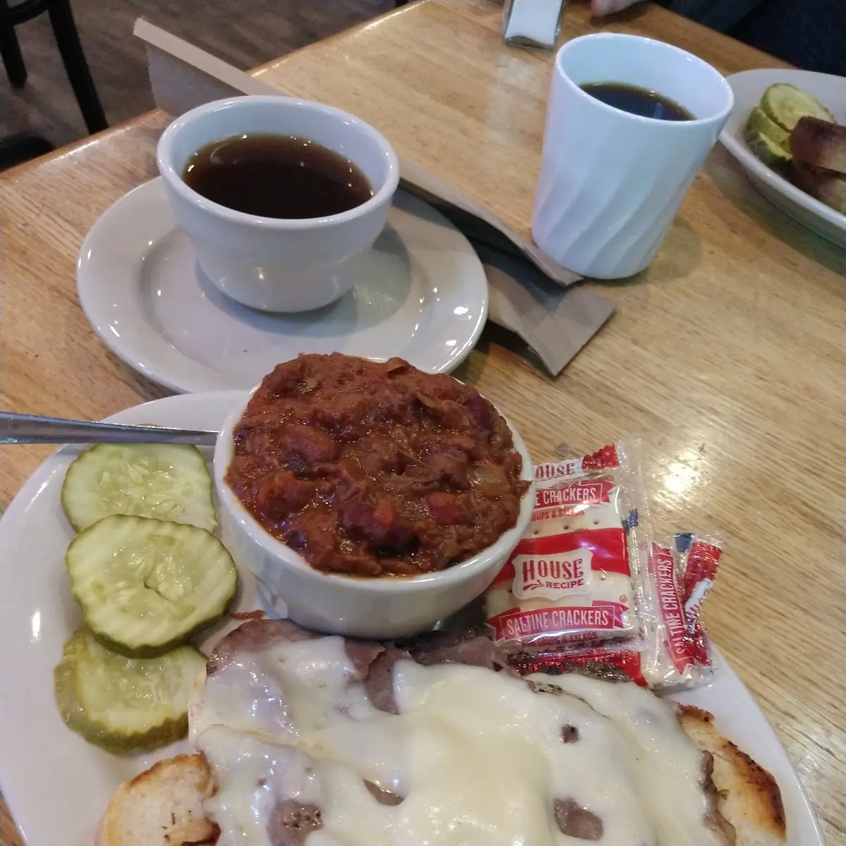French Dip and Chili