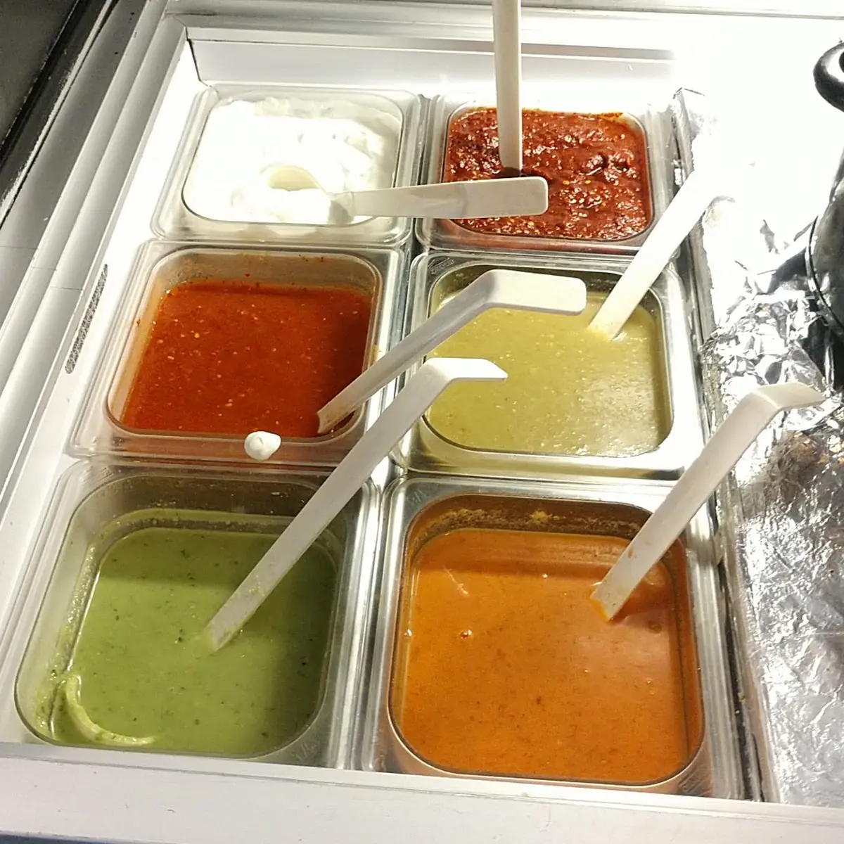 Salsa Verde Y Roja