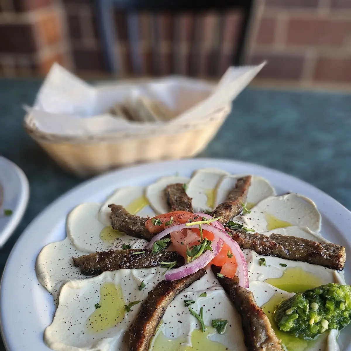 Falafel & Hummus Sandwich