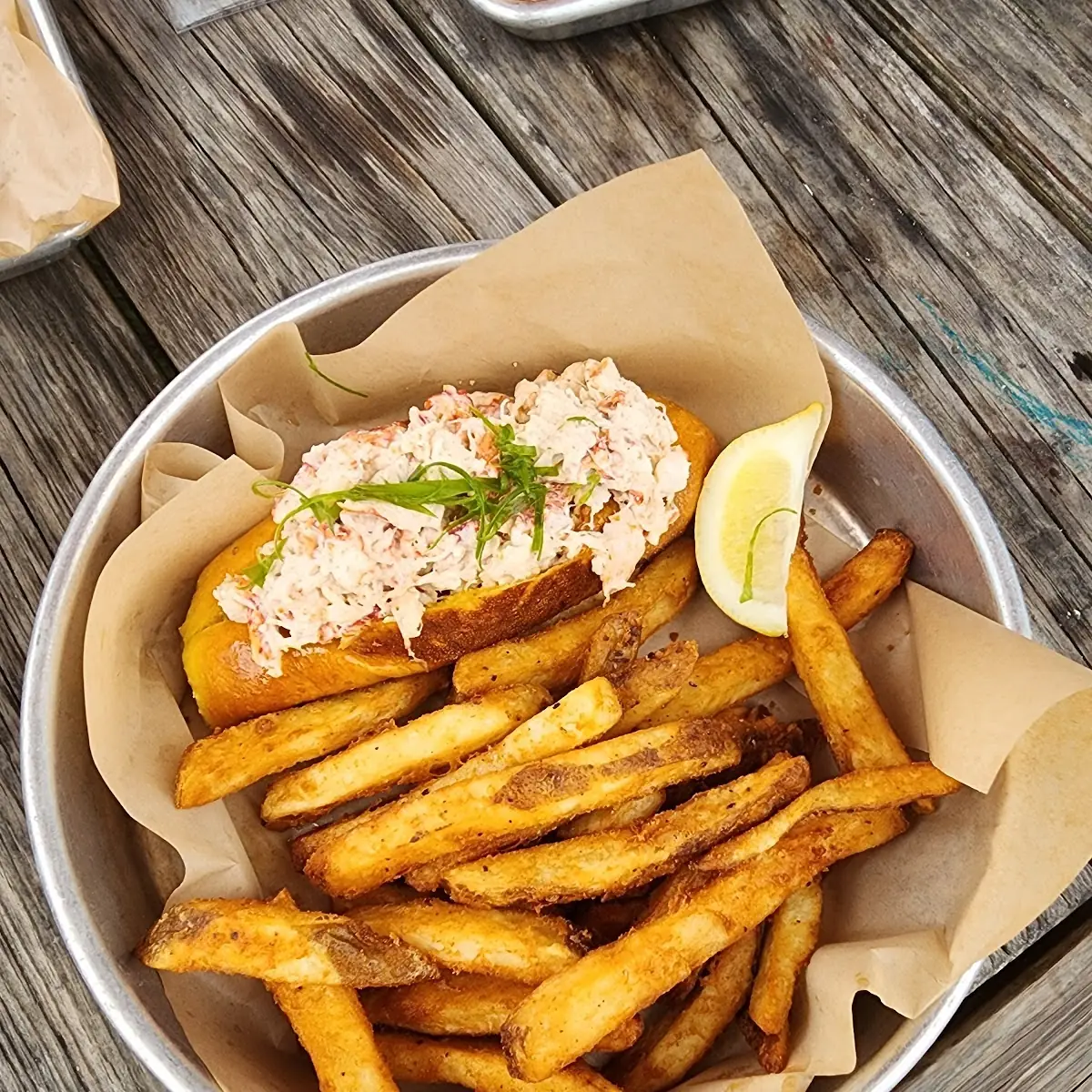 Lobster Roll & Fries