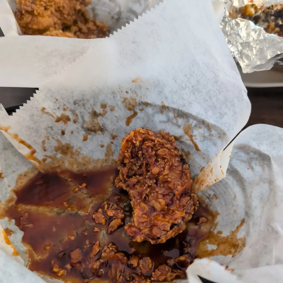 Sweet and Spicy Fried Chicken