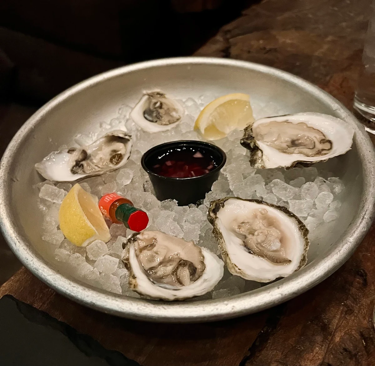 Oysters on the Half Shell