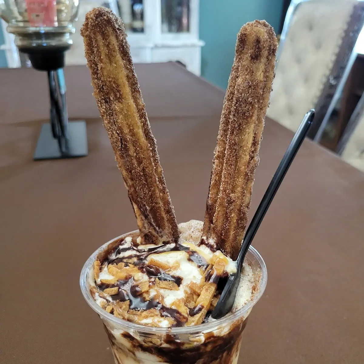 Churro Sundae