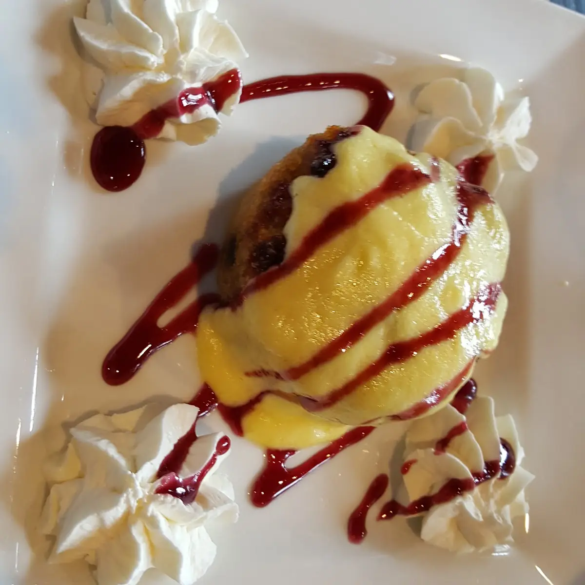 Irish Bread Pudding with Whiskey Custard