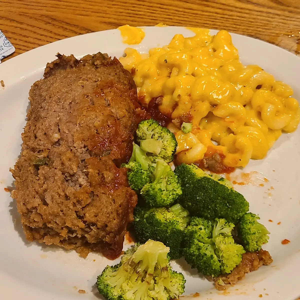 Meatloaf and Mac & Cheese