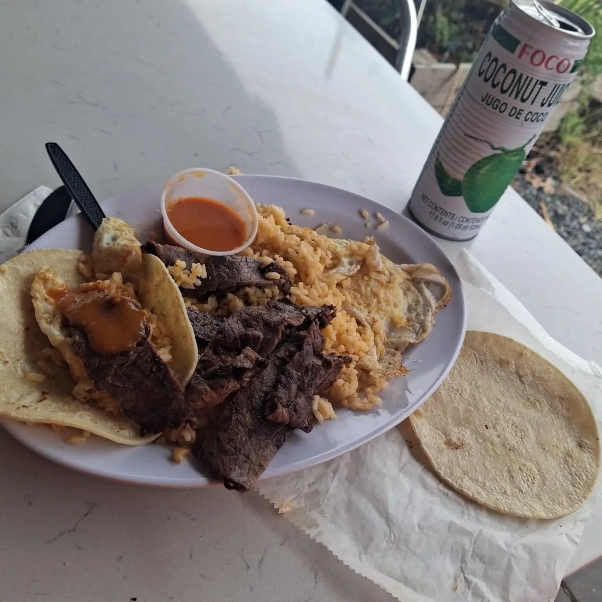 Steak & Eggs Platter R