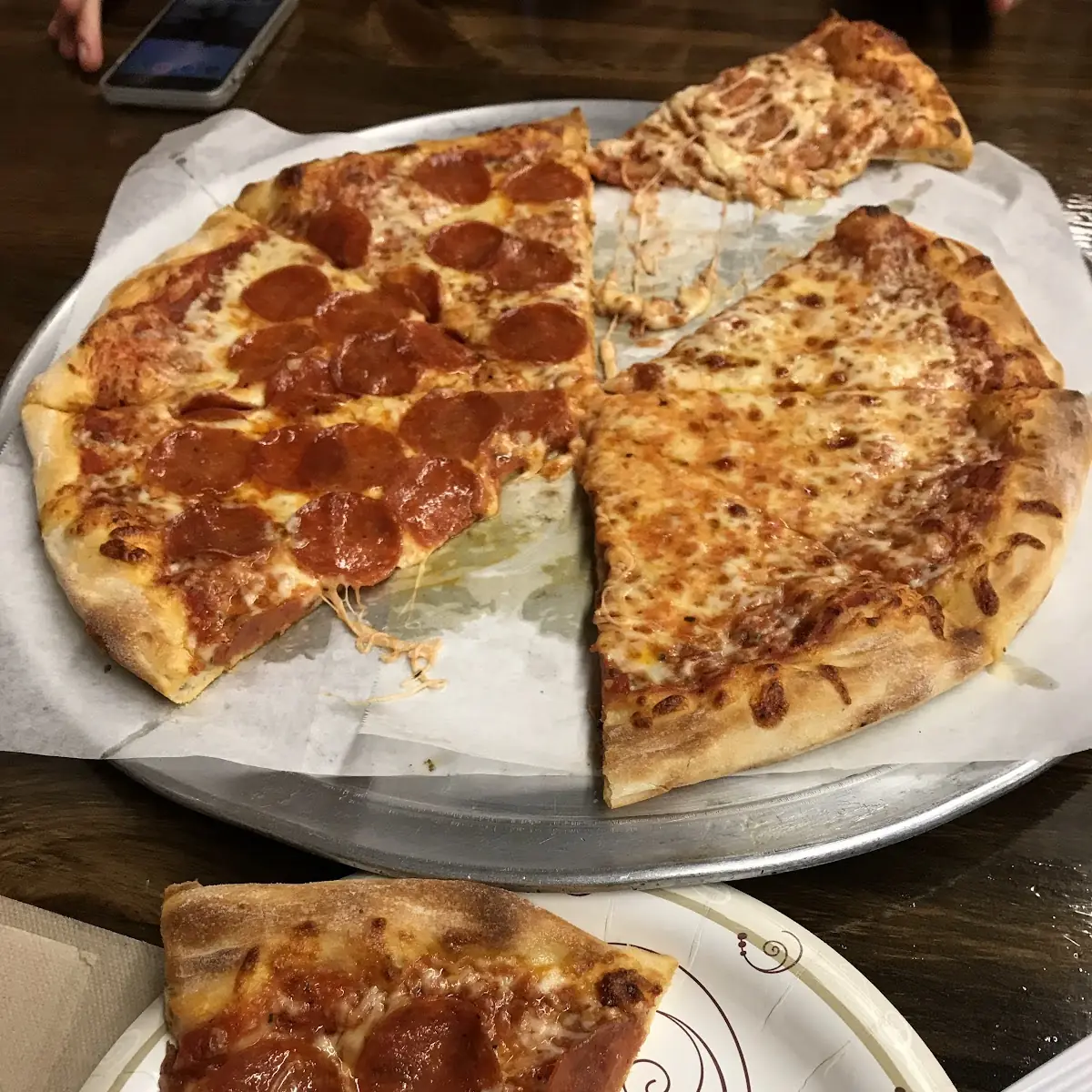 Mushroom and Pepperoni Pizza