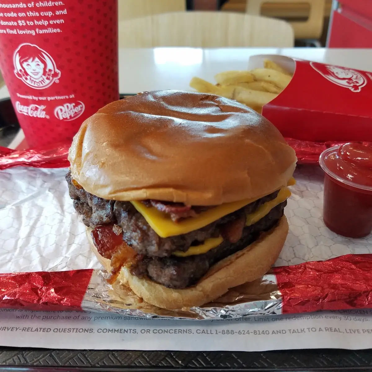 Bacon Double Cheeseburger