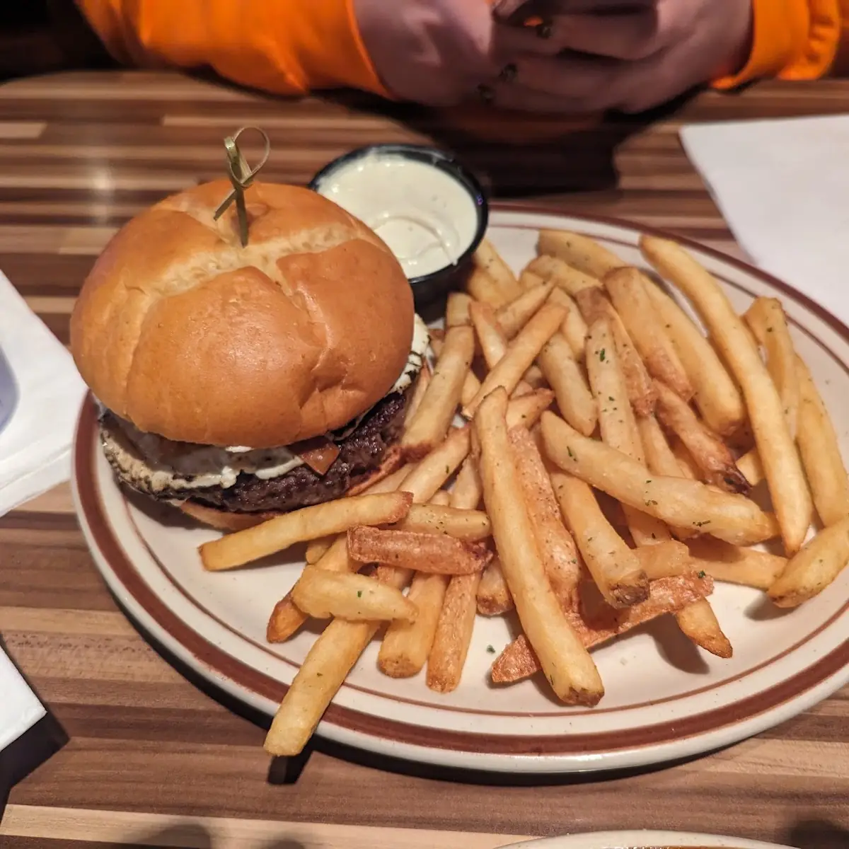 French Onion Burger