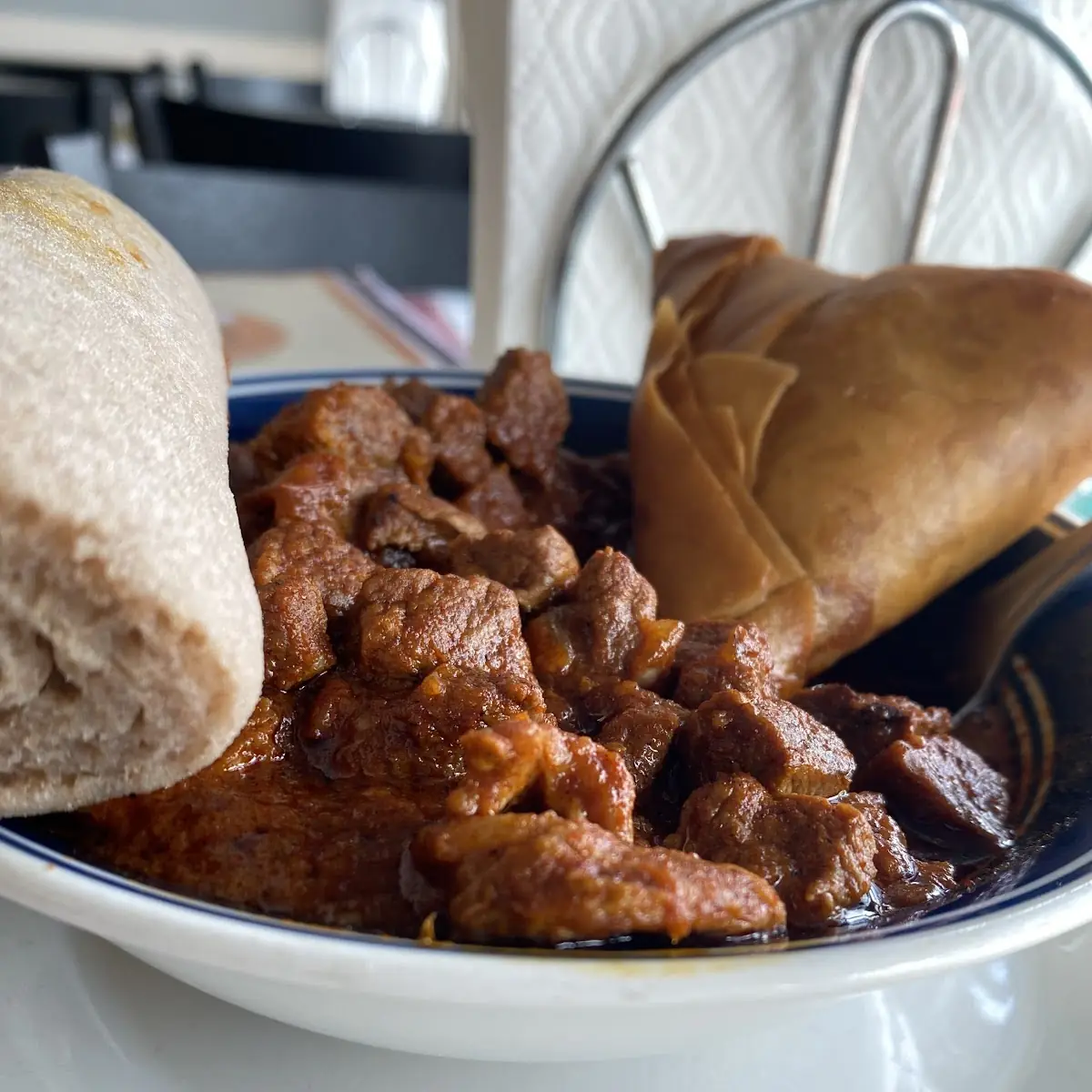 TIBS Beef Injera