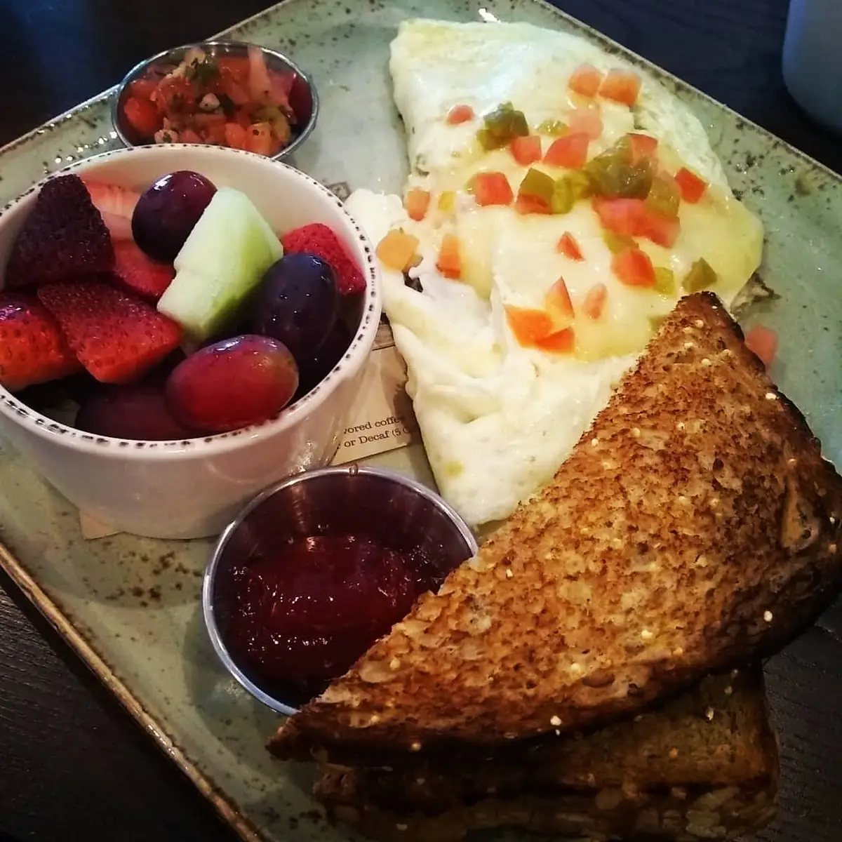 Egg White the Works Omelette