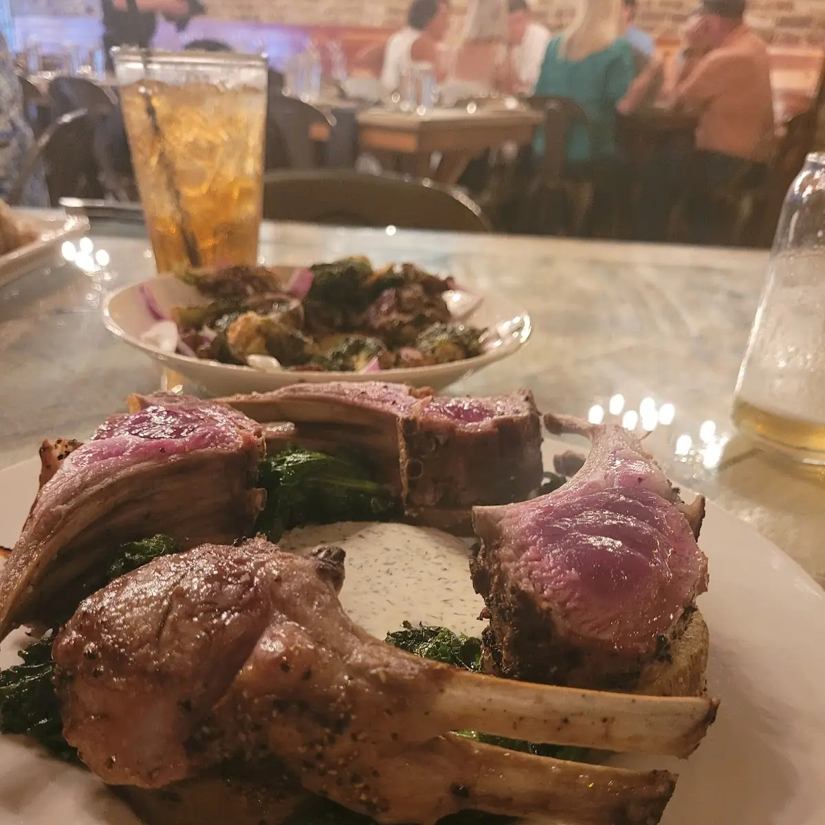 Grilled Rack of Lamb