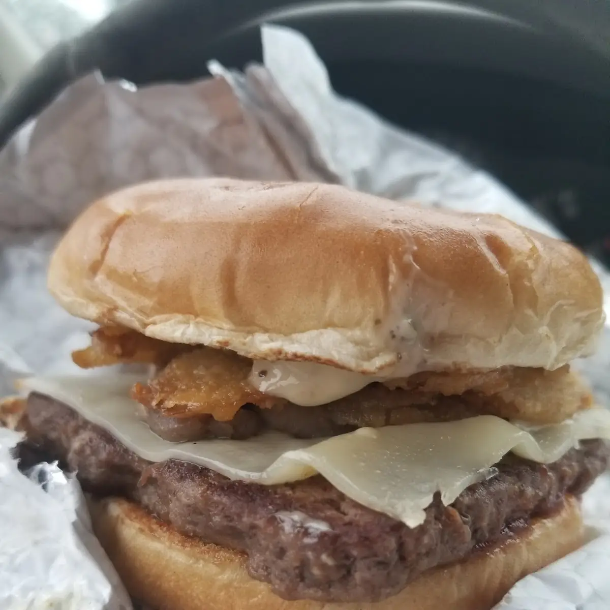 Swiss Mushroom Burger