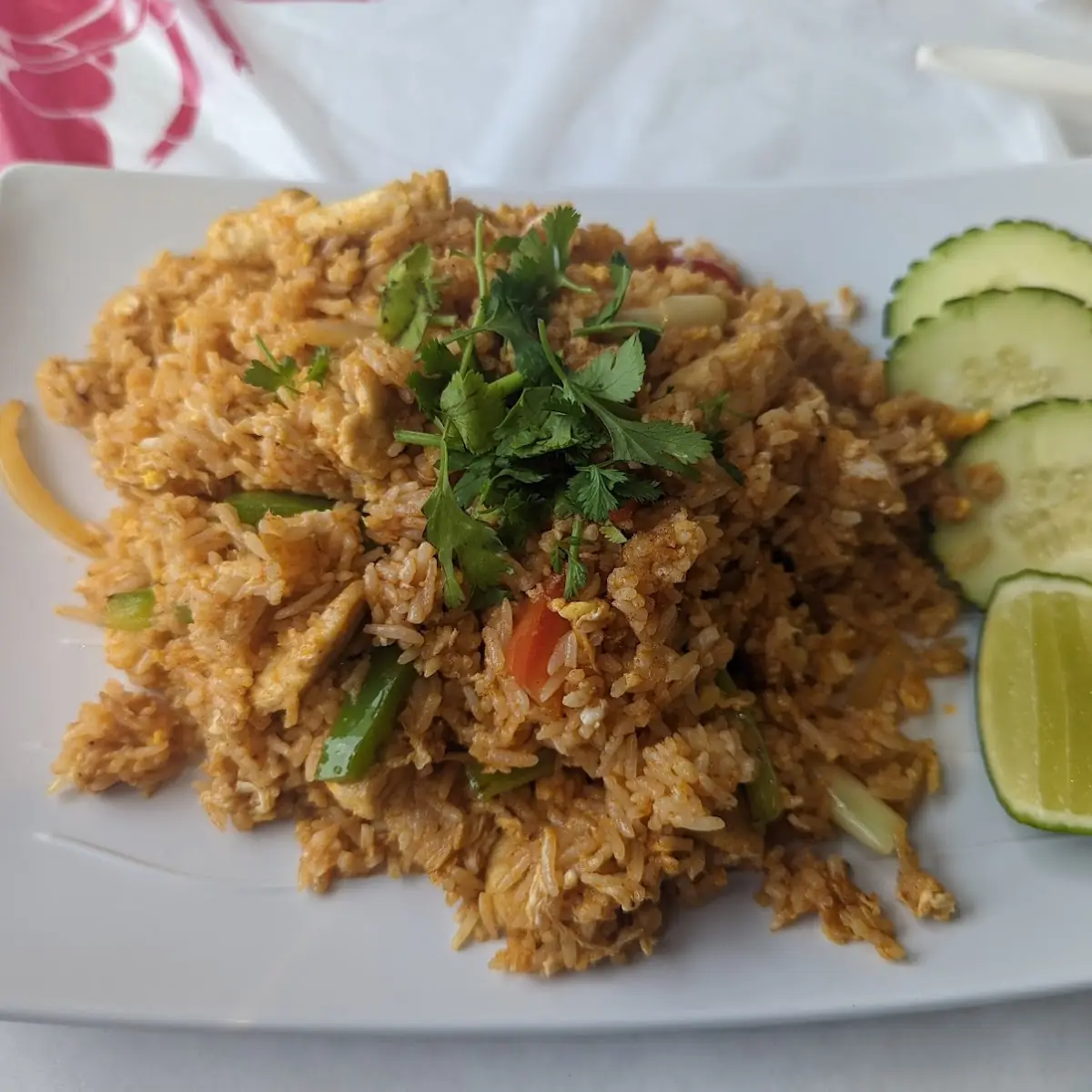 Thai Fried Rice with Crab Meat