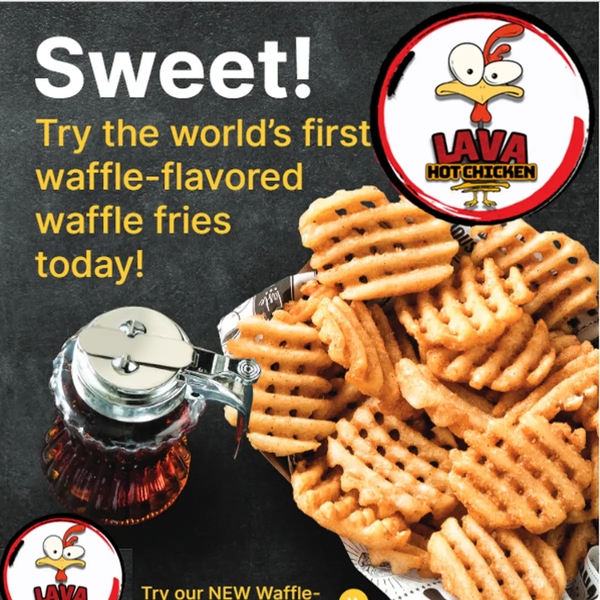 Maple Waffle Fries