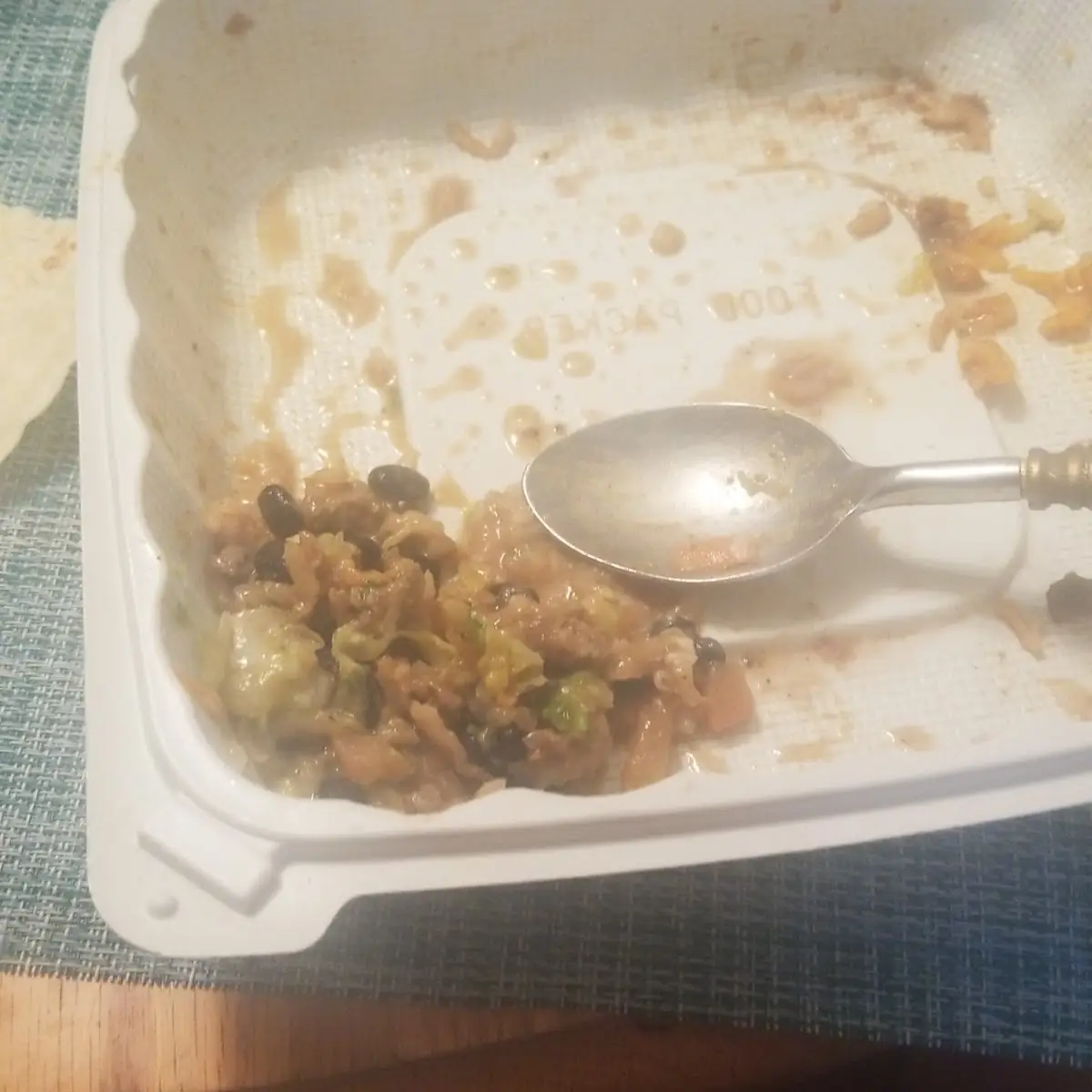 Taco Salad Gone