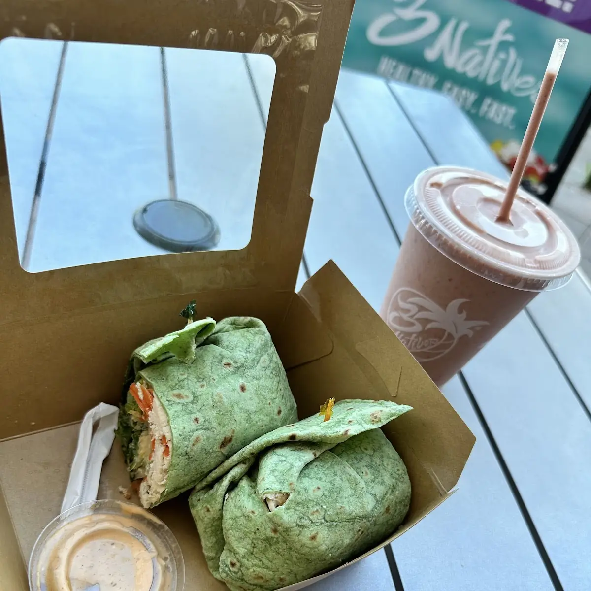Buffalo Chicken as a Wrap