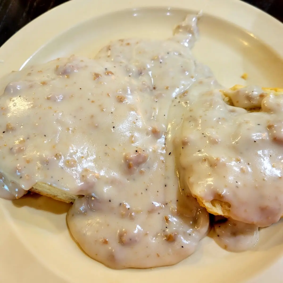 Biscuits & Gravy Half