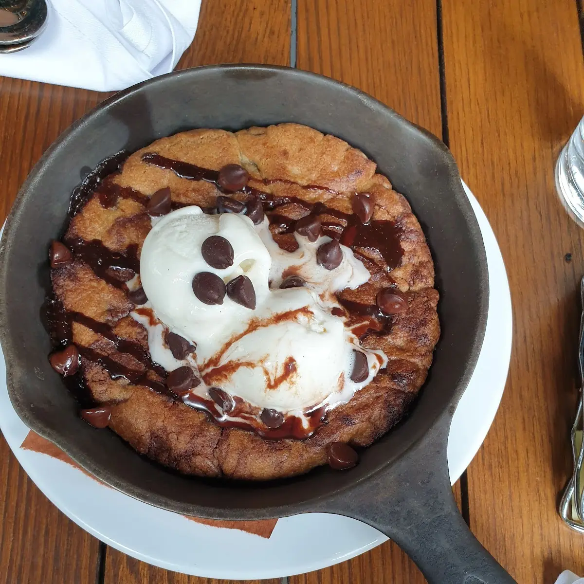 Chocolate Chip Cookie Skillet