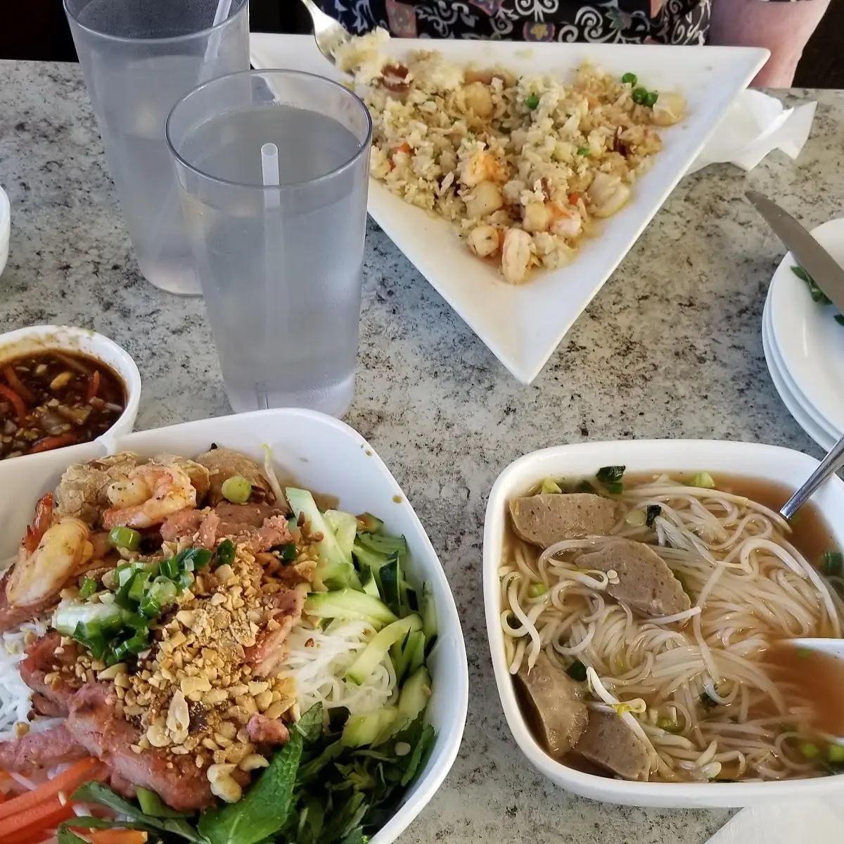Bun Vermicelli Bowl Fried Rice Small Pho