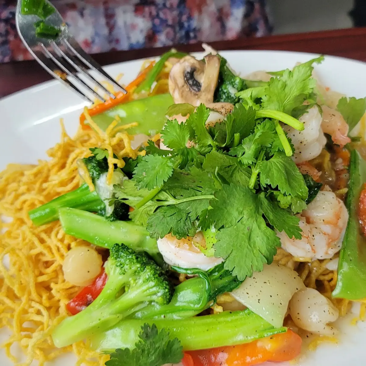 House Crispy Egg Noodle