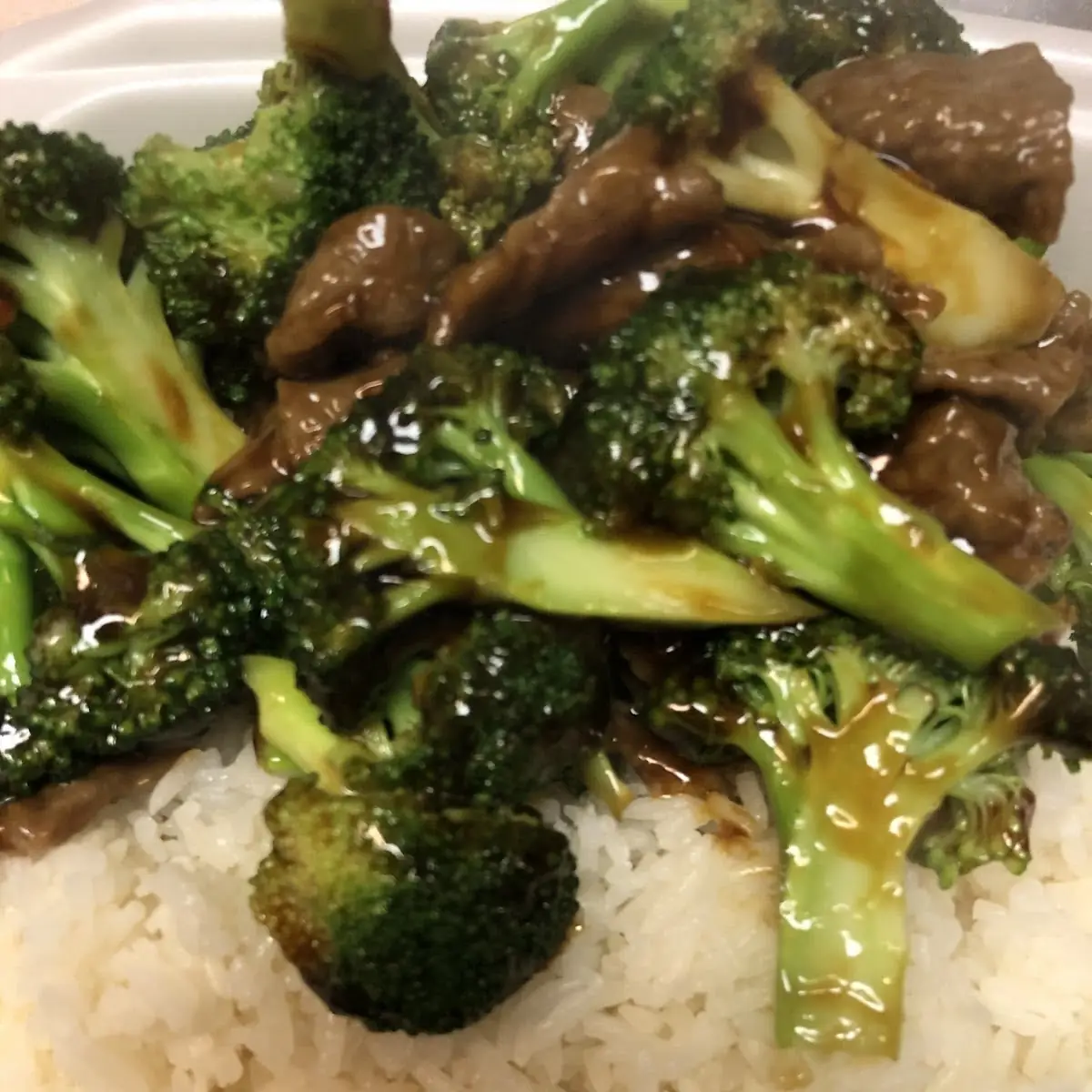 Broccoli w Garlic Sauce