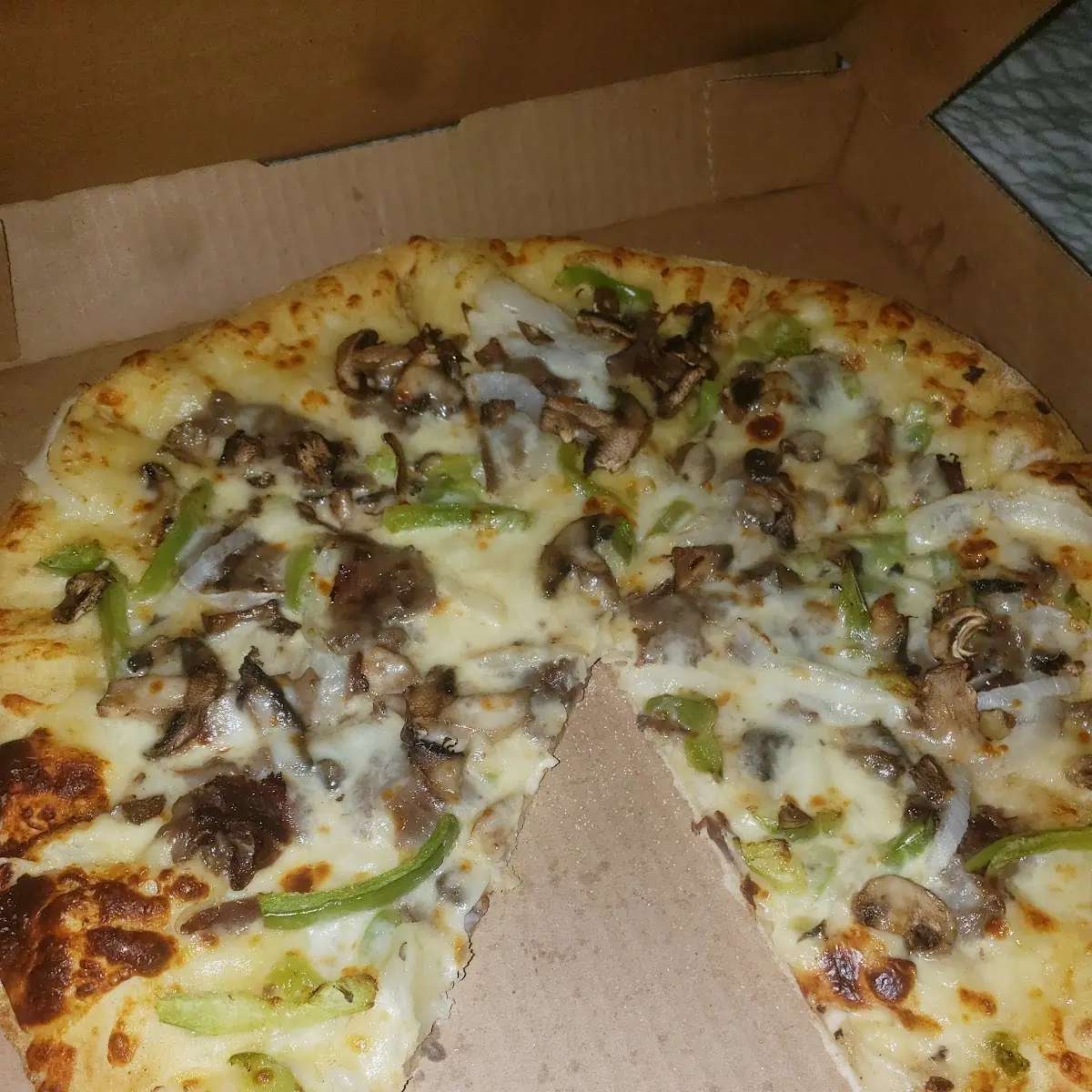 Philly Cheesesteak Pizza