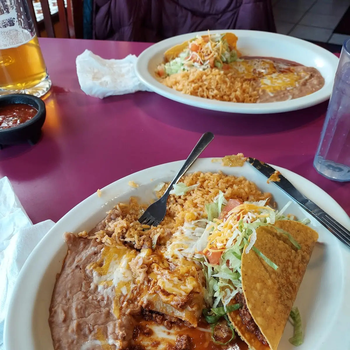 Spinach & Cheese Enchiladas