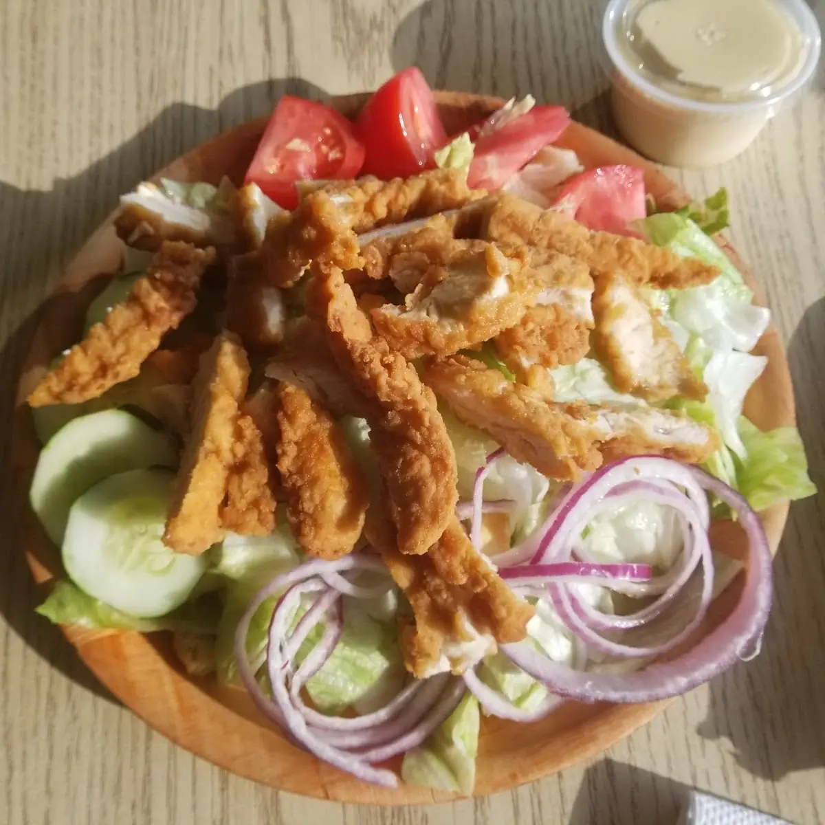 Crispy Chicken Salad