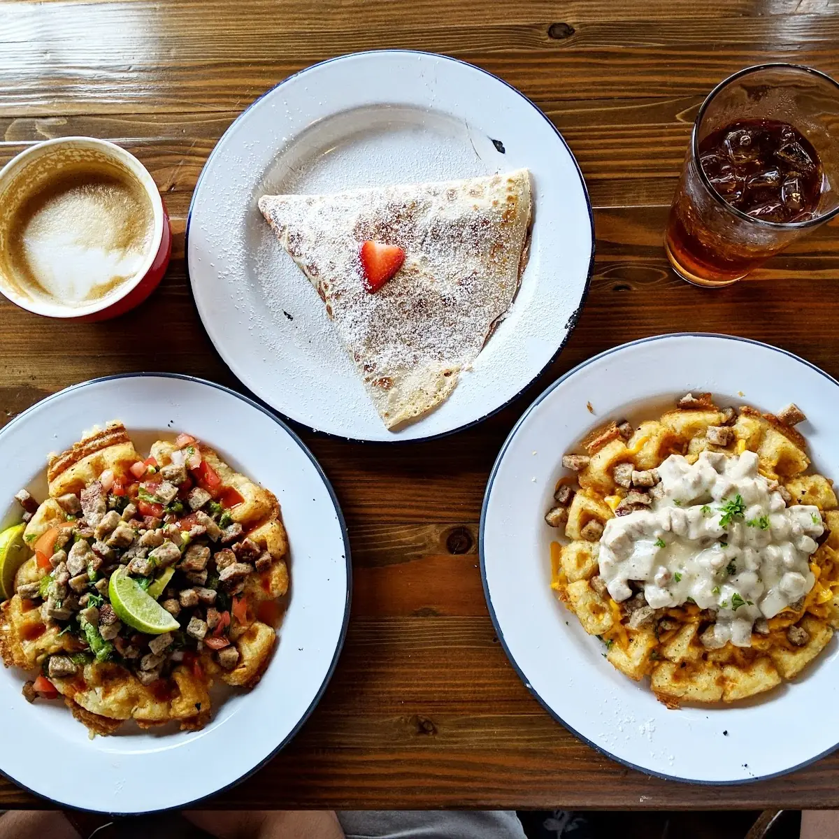 El Mojo Hash Brown Waffle Brunch Weekend Only