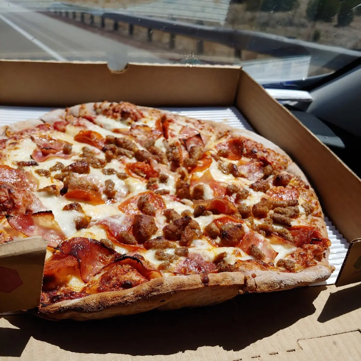 Golden Crown Big Meat Pizza
