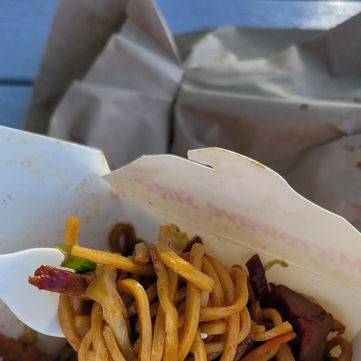 Pork Lo Mein Noodles