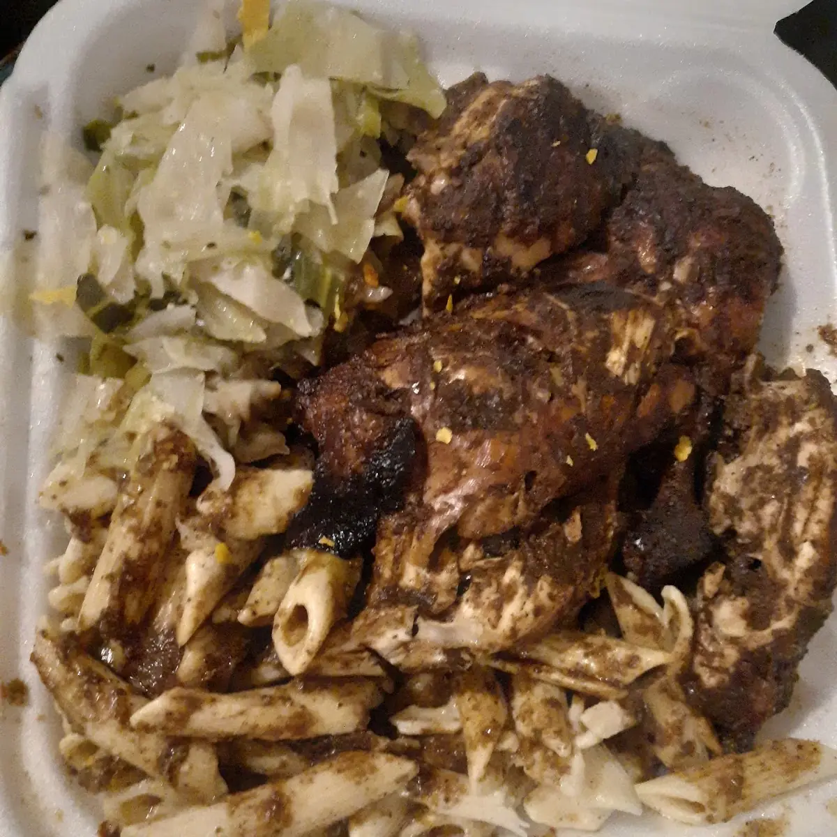 Jerk Chicken Cabbage