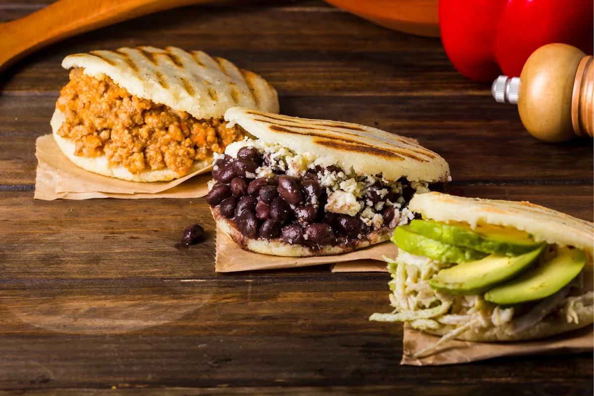Arepa Mechada Beef