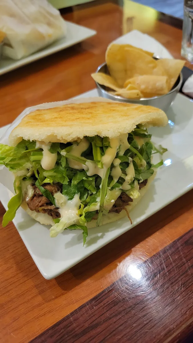 Beef Arepas