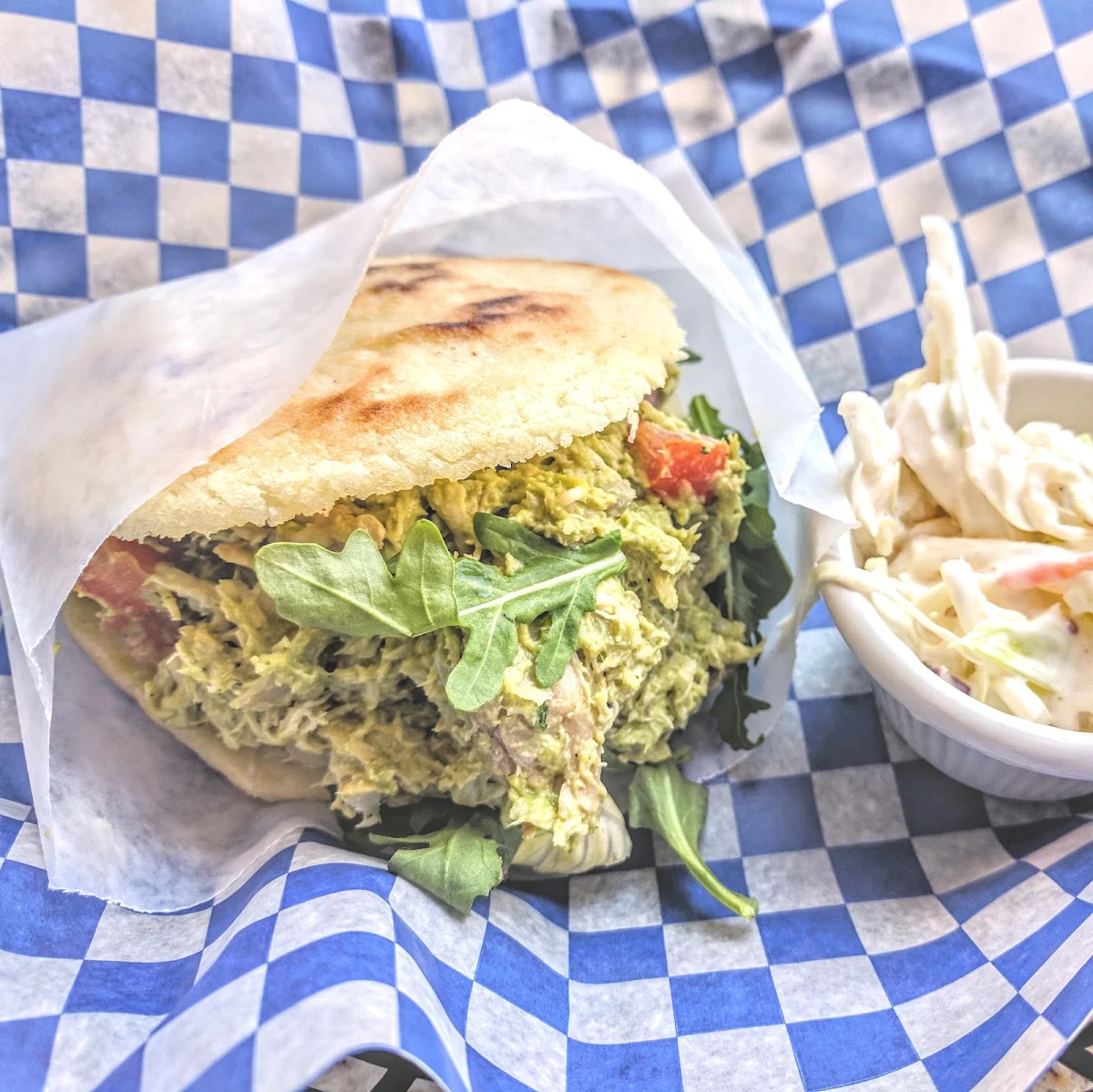 Chicken Avocado Arepa